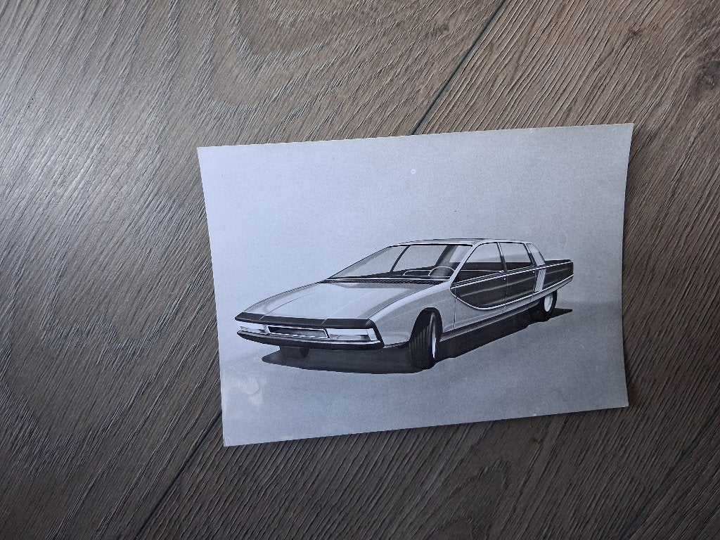 NSU RO 80 pininfarina originele persfoto 1971, Ophalen of Verzenden, Zo goed als nieuw, Overige merken