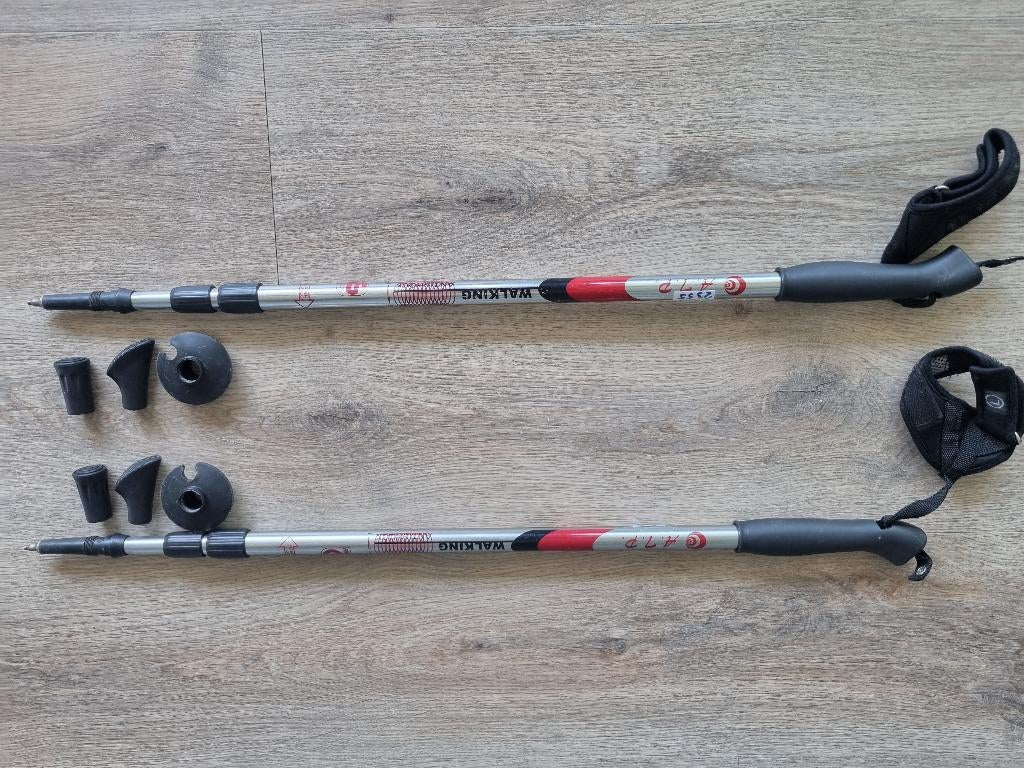Nordic Walking poles stokken, Ophalen of Verzenden, Zo goed als nieuw, Wandelstok