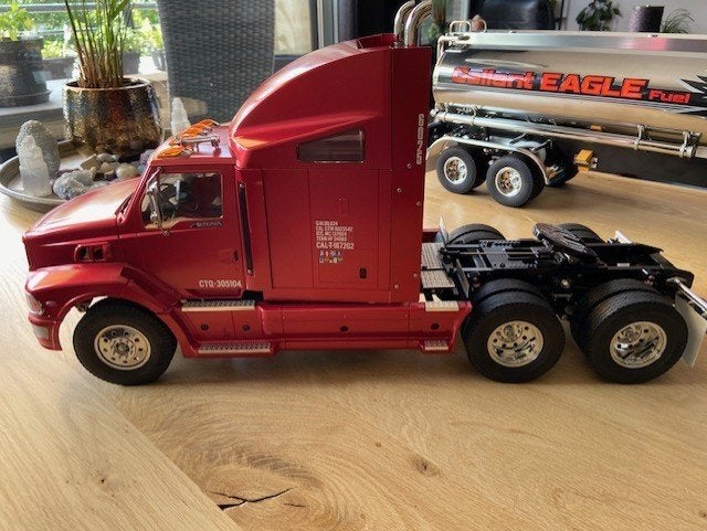 Tamiya Truck, Hobby en Vrije tijd, Modelbouw | Radiografisch | Auto's, Schaal 1:14, Zo goed als nieuw, Auto onroad, Ophalen