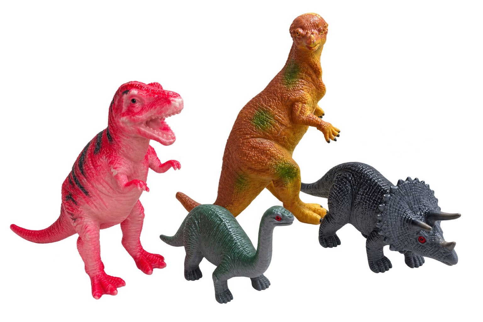 4 dino figuren goedkoop, Ophalen, Zo goed als nieuw