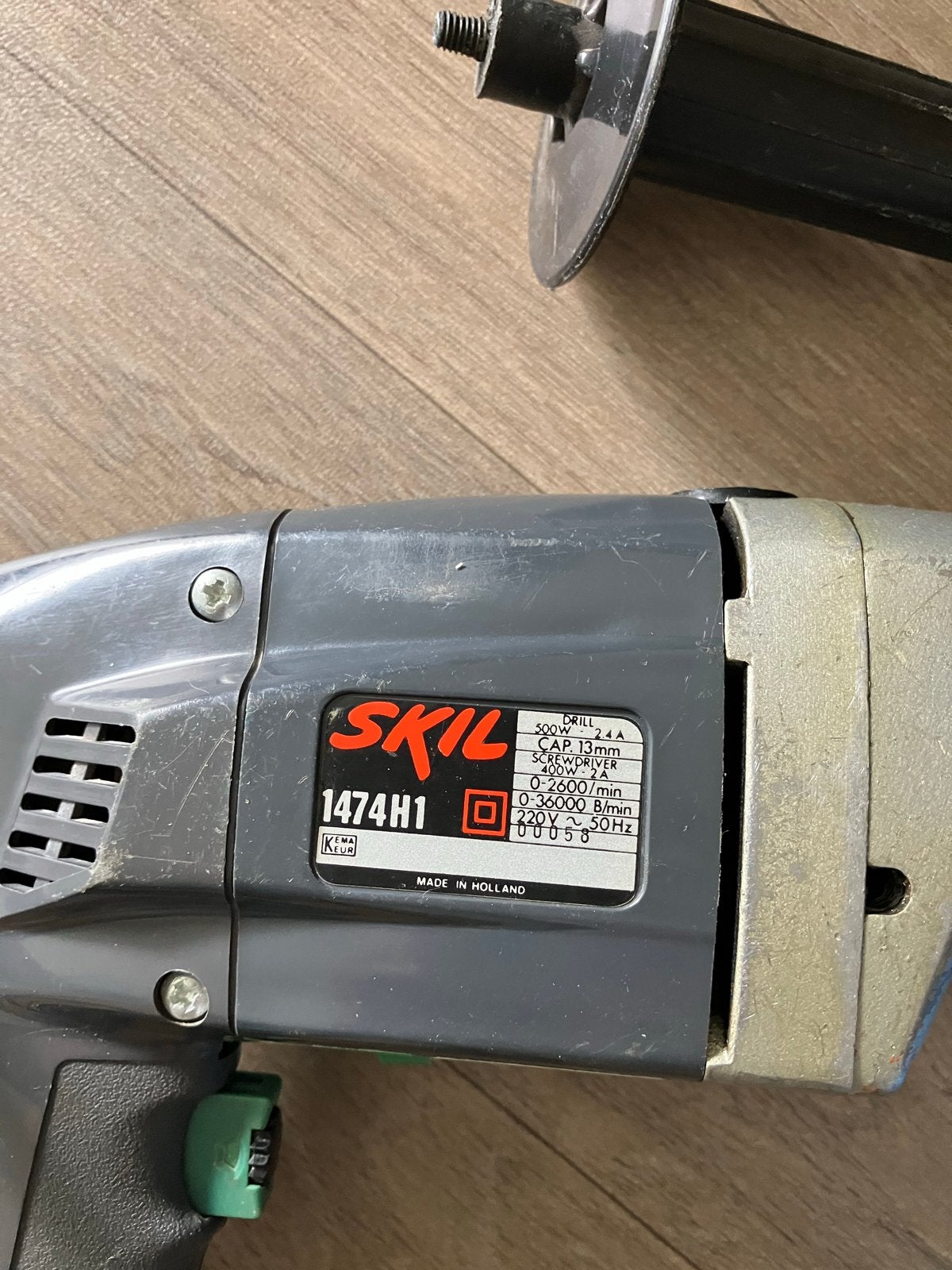 SKIL Boormachine 1474H1 - 500W met accessoires, Ophalen, Gebruikt, 400 tot 600 watt, Boormachine