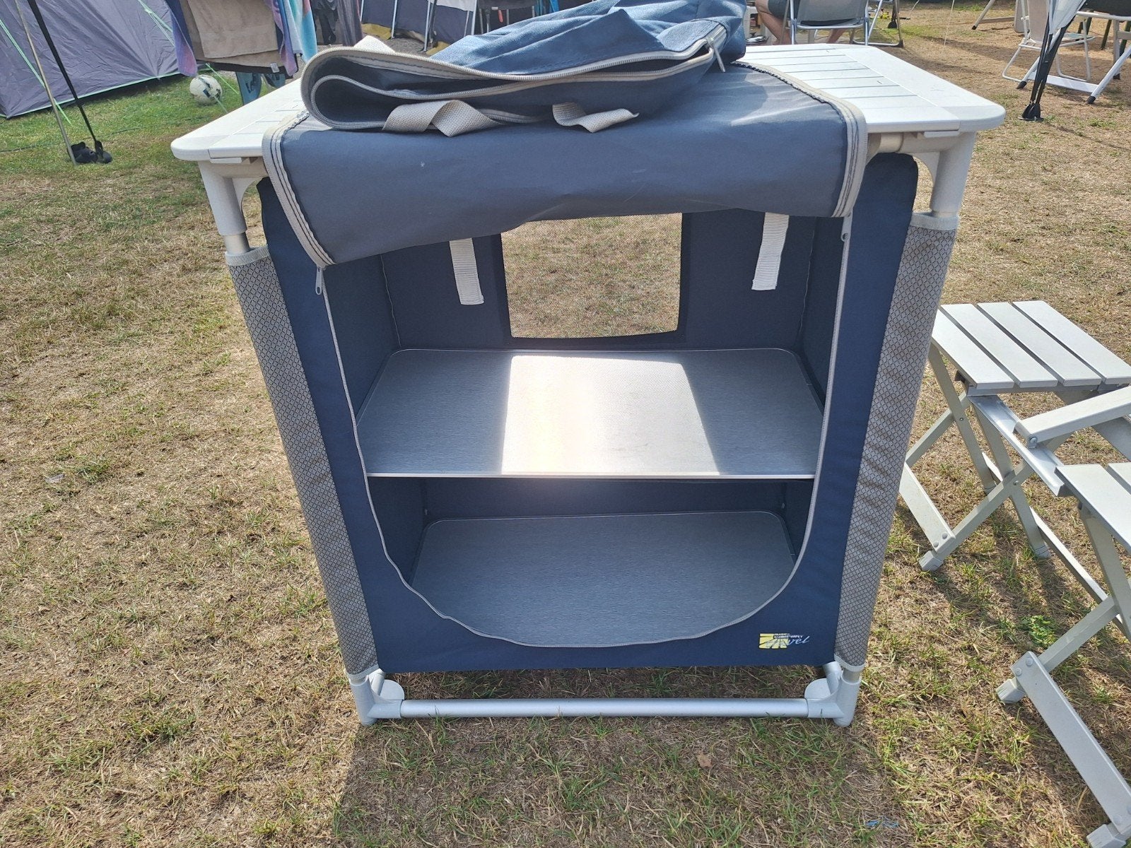 camping kastje, incl tas Campart travel, Caravans en Kamperen, Ophalen, Zo goed als nieuw, Campingkast
