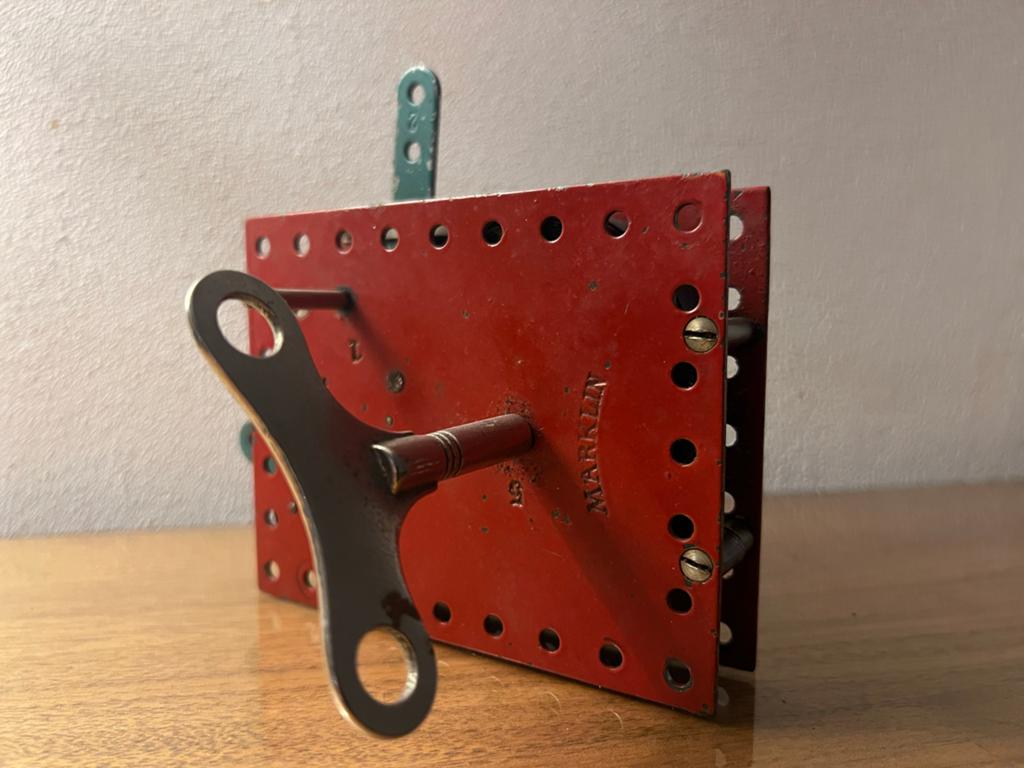 Vintage Märklin Meccano Bouwdoos Onderdeel - Mechanisme, Ophalen of Verzenden, Gebruikt, Overige merken