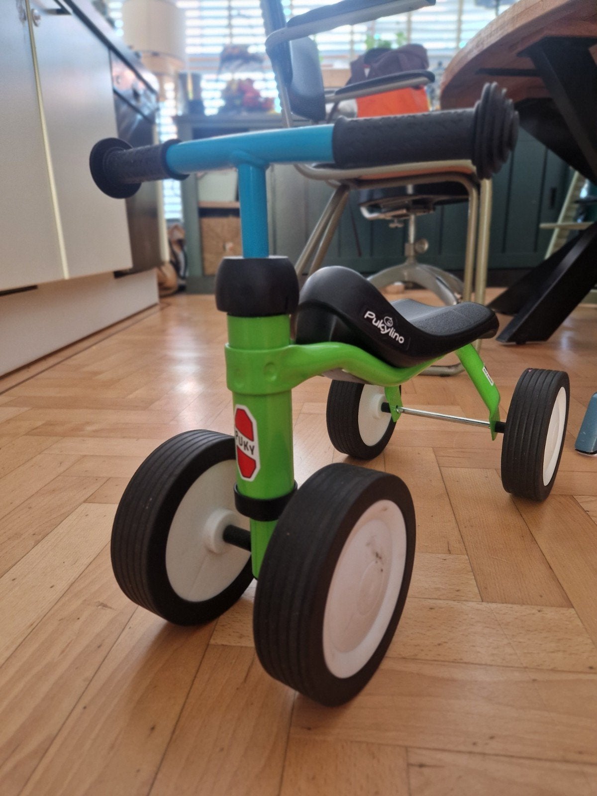 pukylino zgan, Ophalen, Zo goed als nieuw, Loopfiets
