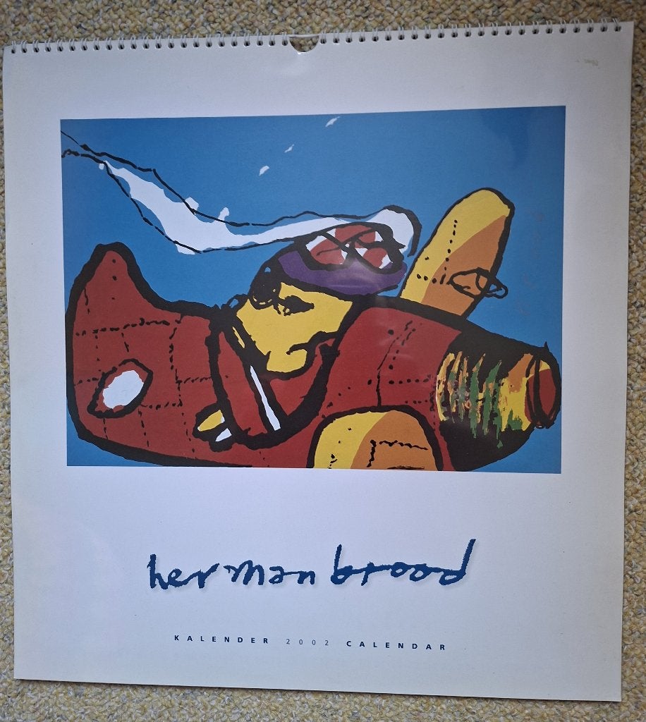 Herman Brood kalender 2002, Ophalen of Verzenden