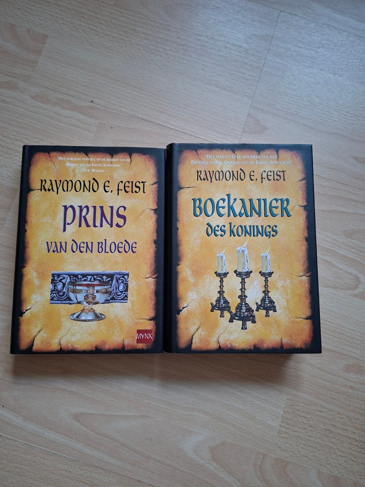 Raymond E. Feist:Prins van den Bloede & Boekanier des Koning, Boeken, Ophalen of Verzenden, Zo goed als nieuw, Raymond E. Feist