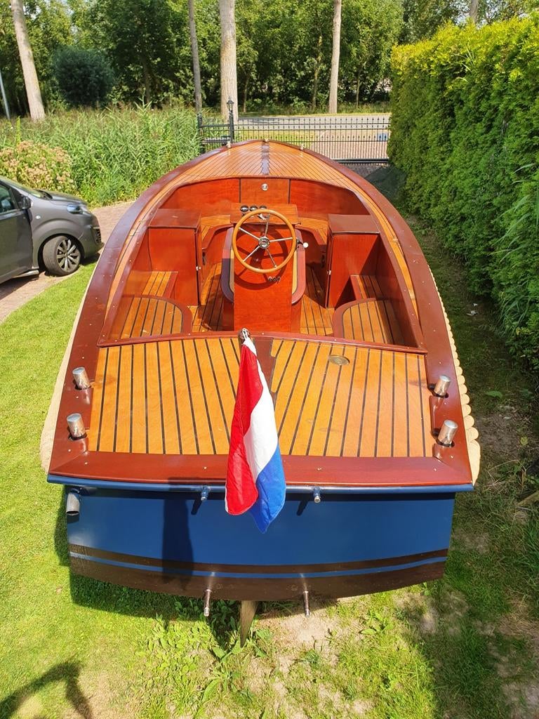 Stalen Sloep met Mercedes OM636 Motor - 40 PK, Watersport en Boten, Ophalen