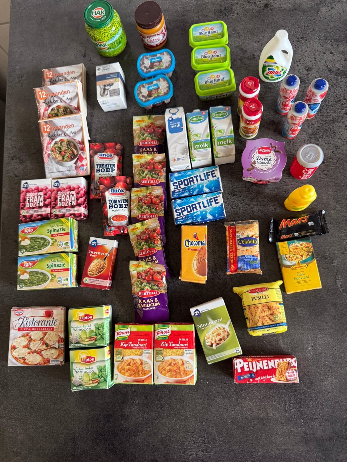 49 mini’s AH boodschappen, Verzamelen, Albert Heijn, Ophalen