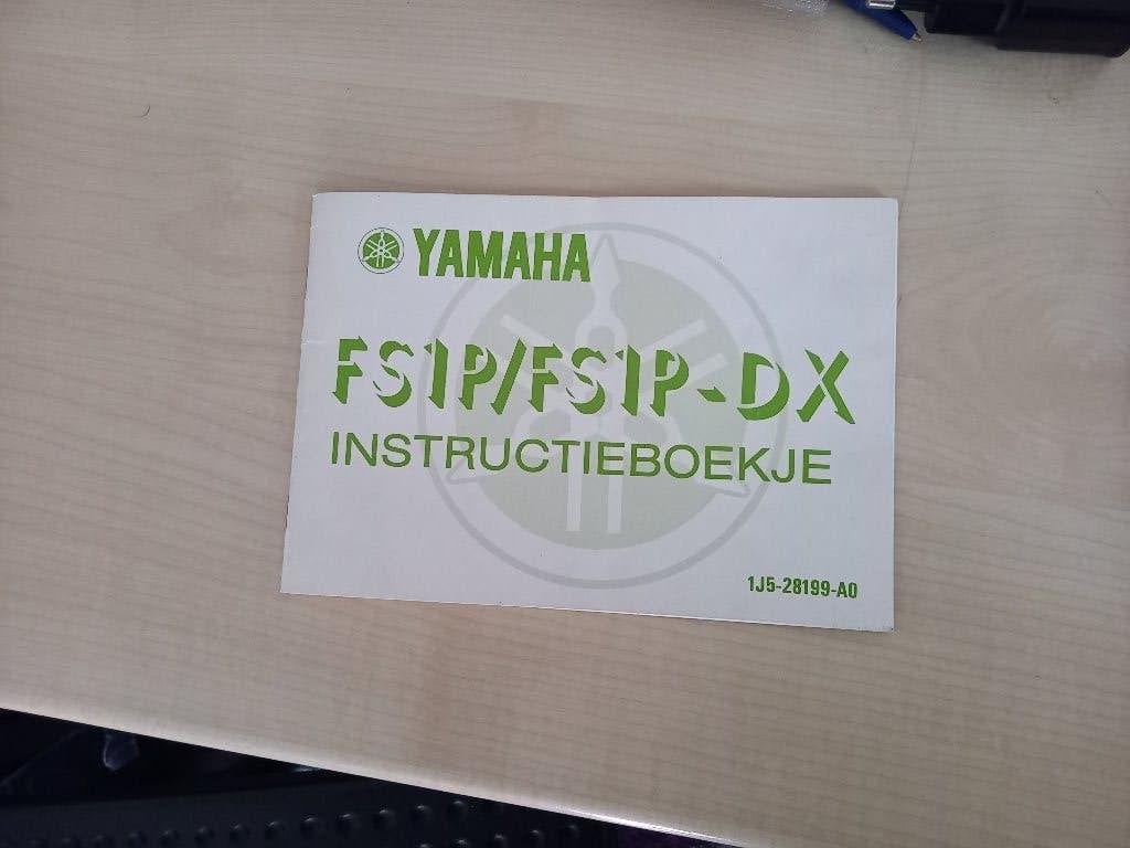 instructieboekje Yamaha fs1/dx, Fietsen en Brommers, Ophalen of Verzenden, Zo goed als nieuw