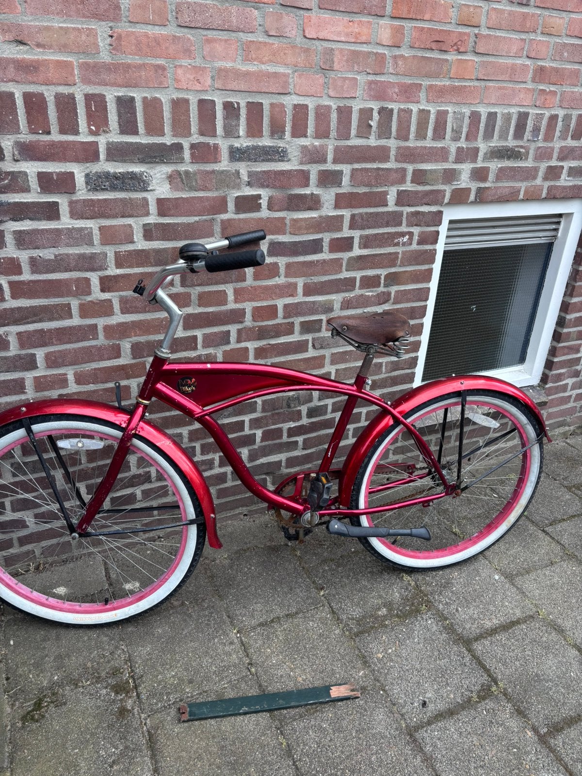 Beach cruiser fiets 26 inch, Fietsen en Brommers, Ophalen of Verzenden, Gebruikt, Staal