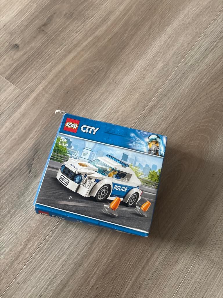 Lego City Politie Achtervolging 60239 met doos en boekje, Ophalen, Lego, Compleet, Complete set