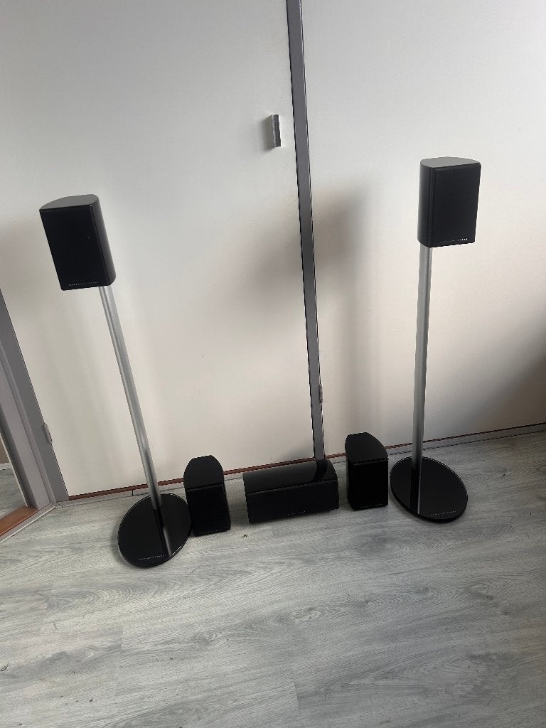 mordaunt short alumni 5.0 set, Ophalen, Zo goed als nieuw, Surroundset, Minder dan 60 watt