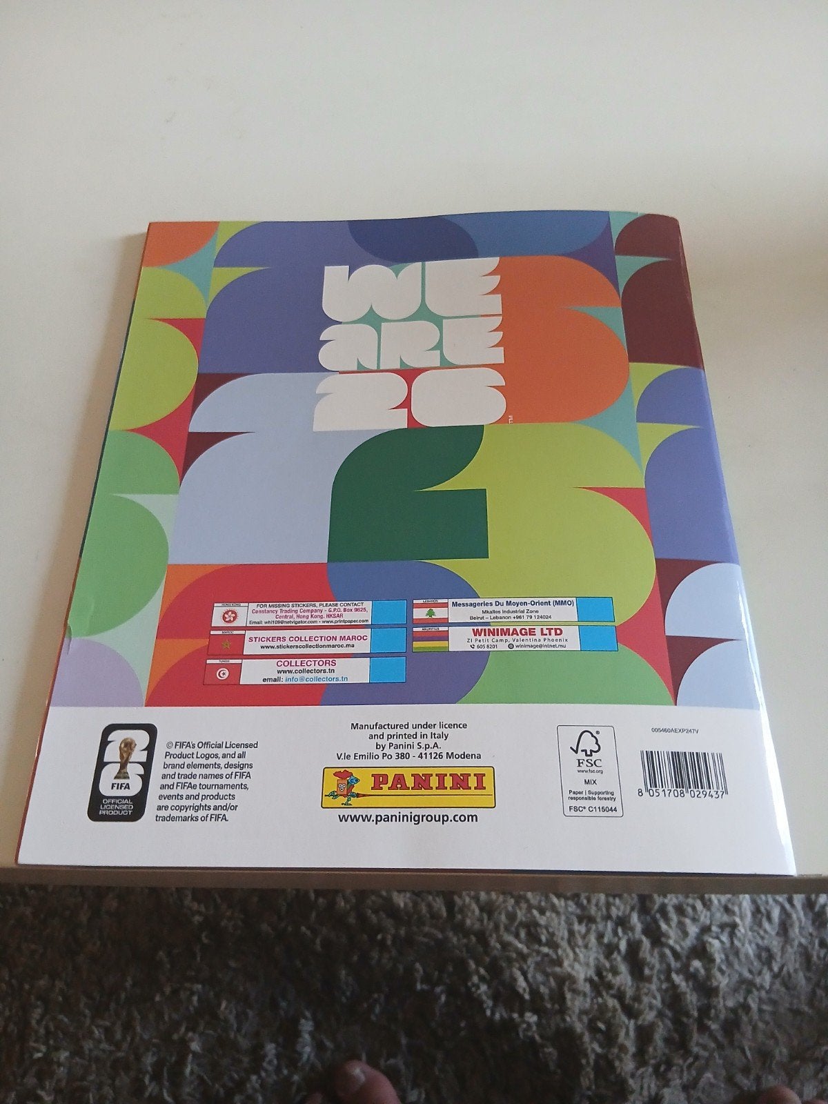 Panini FIFA World Cup 2026 Stickerboek met. startstickers, Ophalen of Verzenden, Nieuw, Buitenlandse clubs, Boek of Tijdschrift