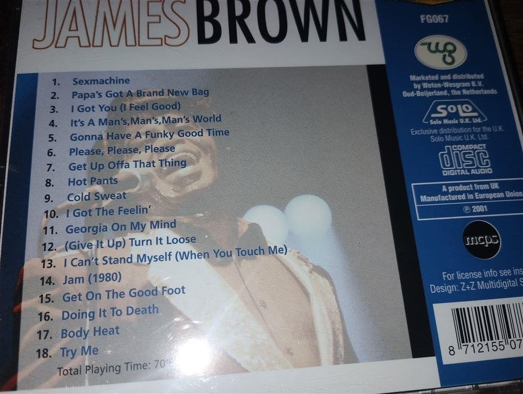 James Brown - James Brown [Forever Gold], Ophalen of Verzenden, Zo goed als nieuw