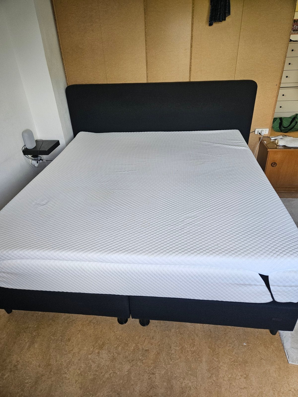 Cloudpillo Boxspring, matras original, splittopper 180x200, Antiek en Kunst, Antiek | Meubels | Bedden, Ophalen