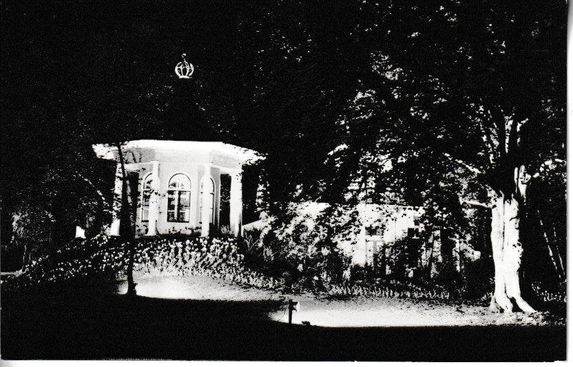 WINSCHOTEN - AVOND OPNAME THEEHUISJE De BURCHT, Ophalen of Verzenden, Ongelopen, Groningen