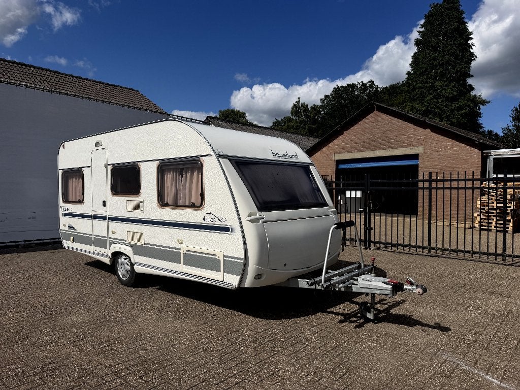 Beijerland Vitesse 460MD - 2006 - vast bed - voortent, Caravans en Kamperen, Caravans, Rondzit, Particulier, Beyerland, Tot en met 4