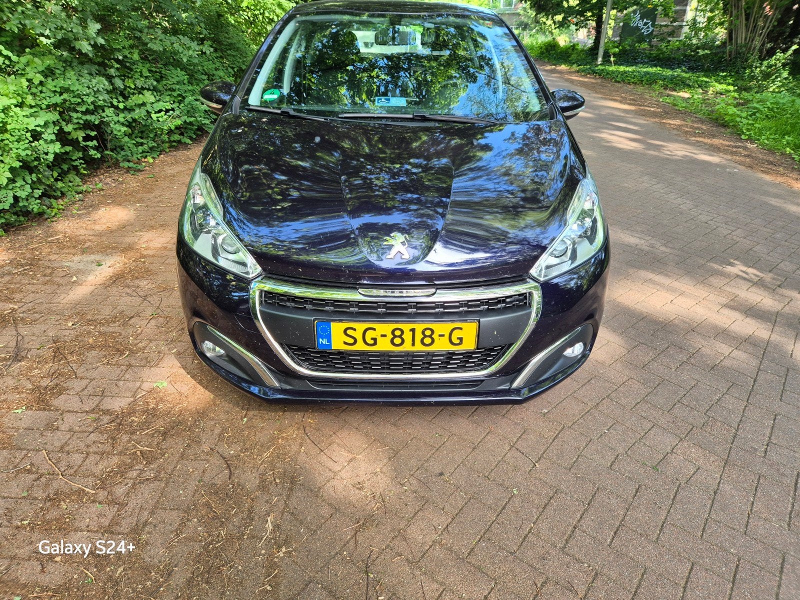 Peugeot 208 1.2 VTI 60KW/82PK 5-D 2018 Blauw, Auto's, Peugeot, Voorwielaandrijving, 1199 cc, Blauw, Alcantara