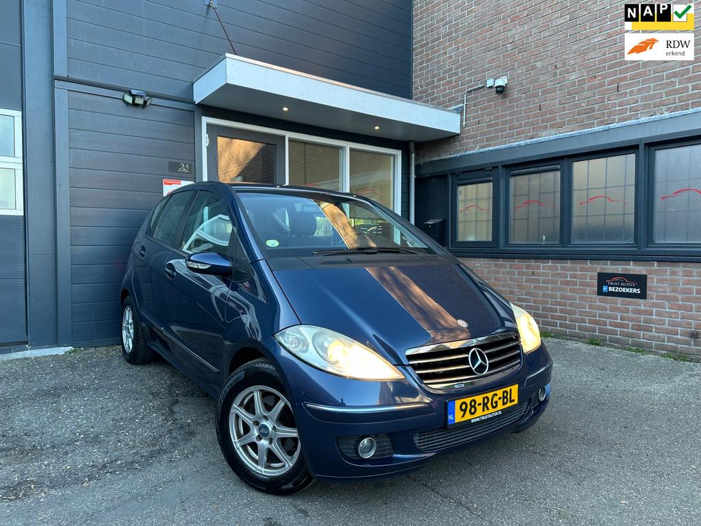 Mercedes-Benz A-klasse 150 Avantgarde|Nap|Automaat|Airco|Cru, Auto's, Mercedes-Benz, 15 km/l, Leder en Stof, Origineel Nederlands