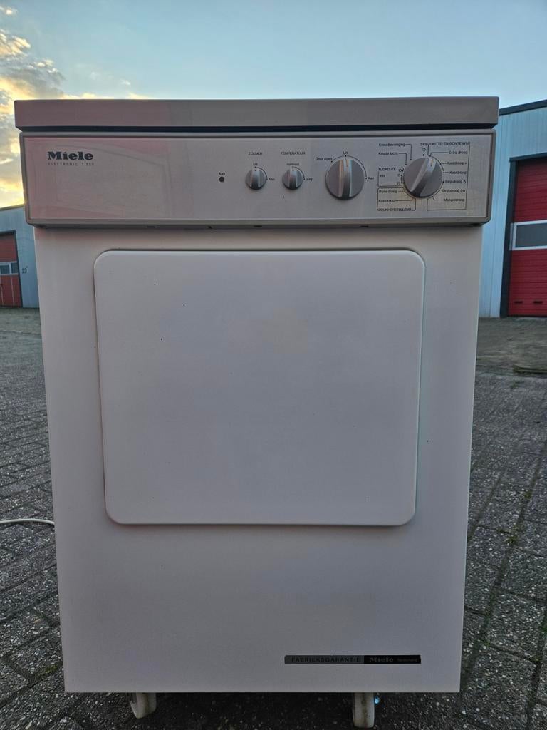 Miele Electronic T350 Luchtafvoer Droger, Ophalen, 6 tot 8 kg, Gebruikt, Luchtafvoer