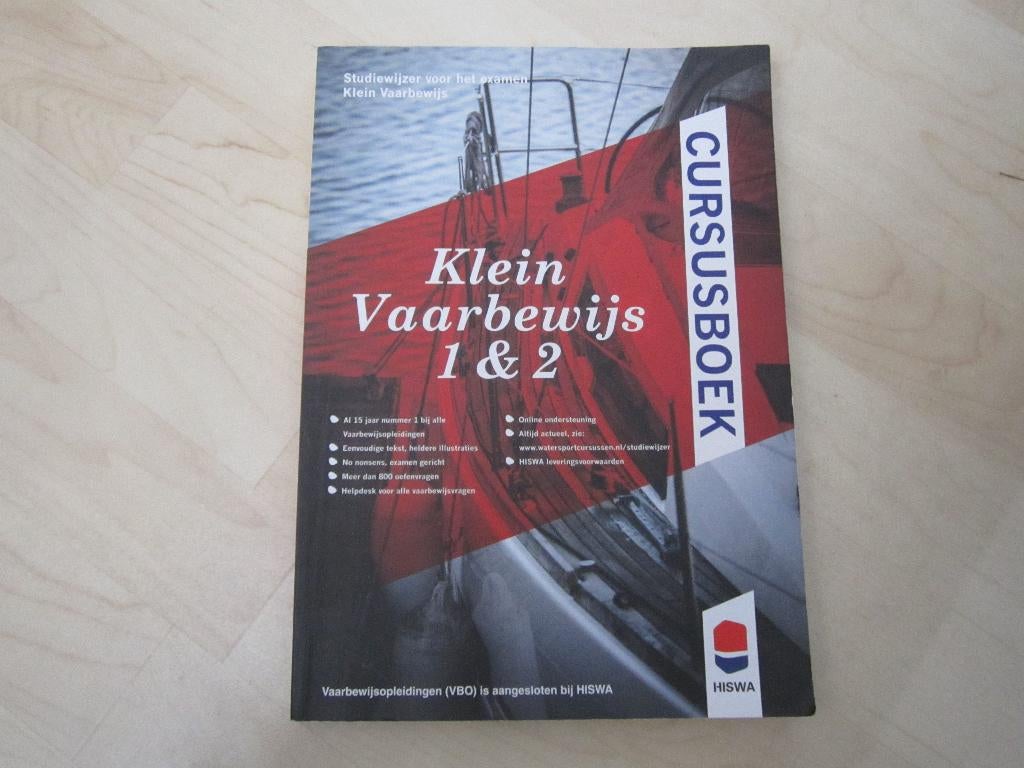 studieboek vaarbewijzen 1 en 2, Ophalen of Verzenden, Beta, Zo goed als nieuw, MBO