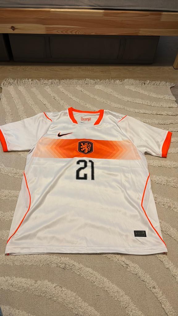 Frenkie de Jong shirt, Sport en Fitness, Voetbal, Maat M, Ophalen of Verzenden, Zo goed als nieuw, Shirt