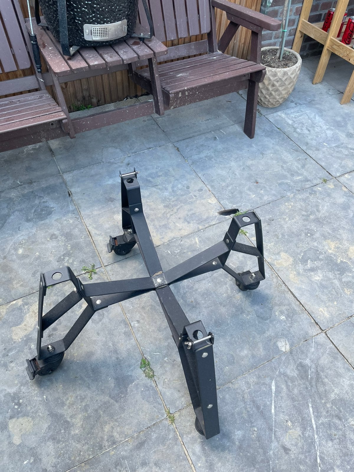 Bbq onderstel (Black Bastard Compact), Ophalen, Zo goed als nieuw