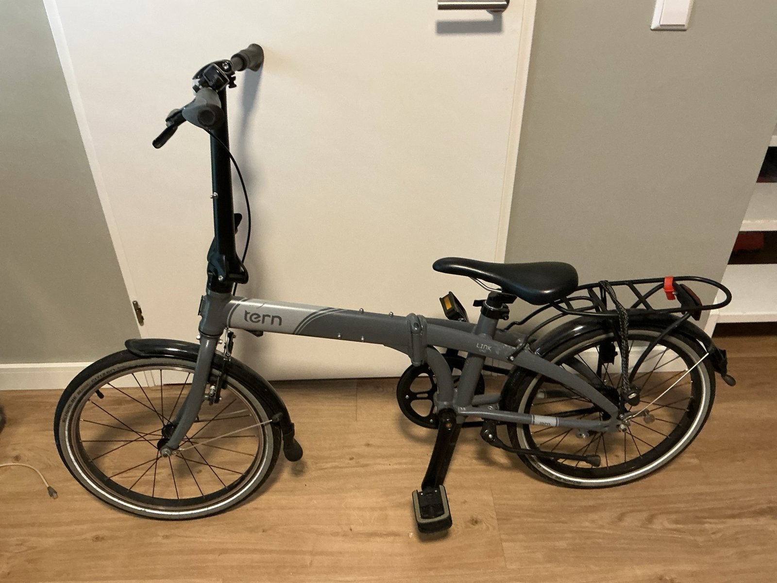 Tern Link vouwfiets, 20 inch of meer, Gebruikt, Velgrem, Versnellingen