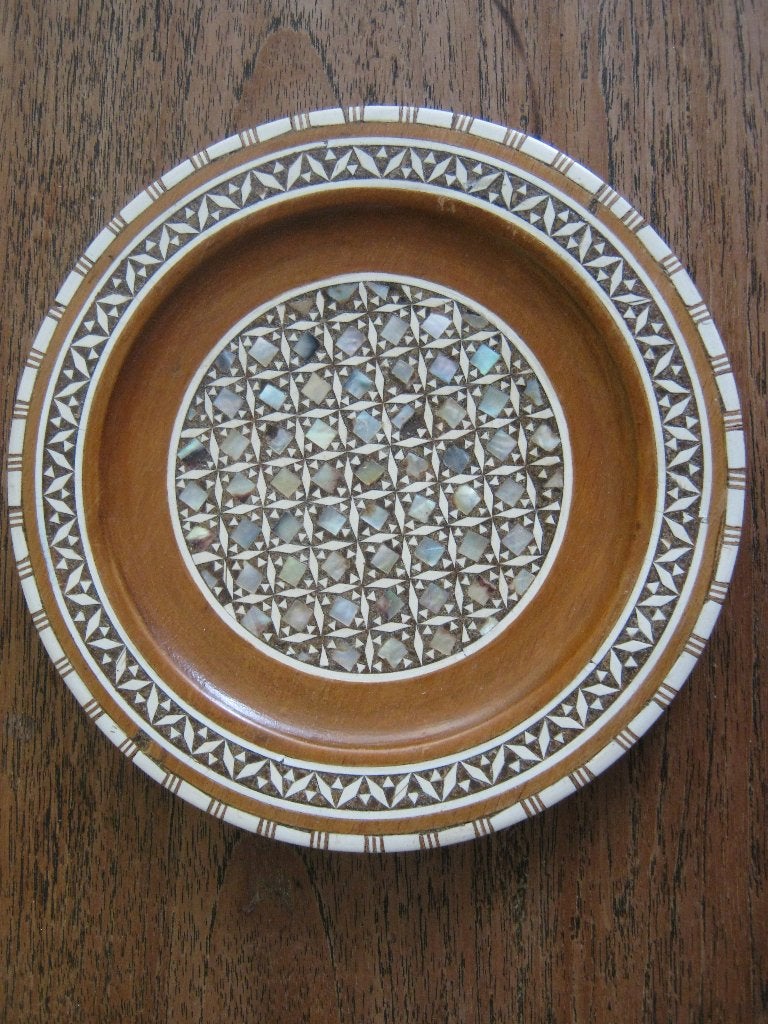 Houten wandbordje, Oosters, Hout, Ophalen of Verzenden, Zo goed als nieuw