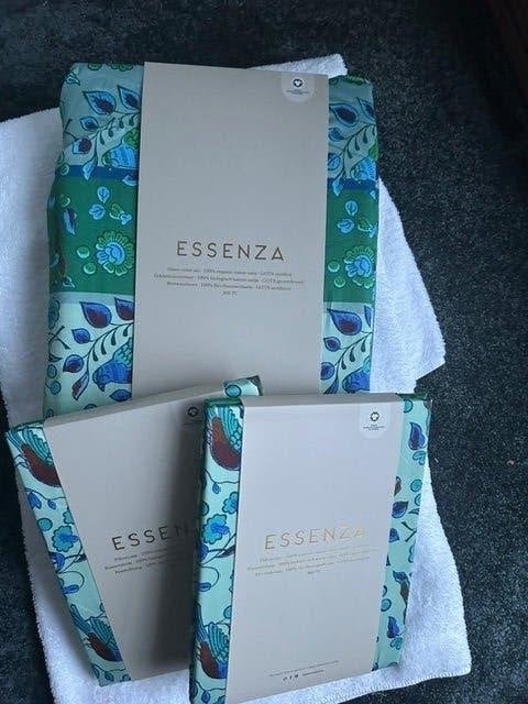 Essenza Dekbedovertrek 240 100% Satijn Katoen 300TC, Info@essenzahome.nl, Lits-jumeaux, Essenza, Dekbedovertrek