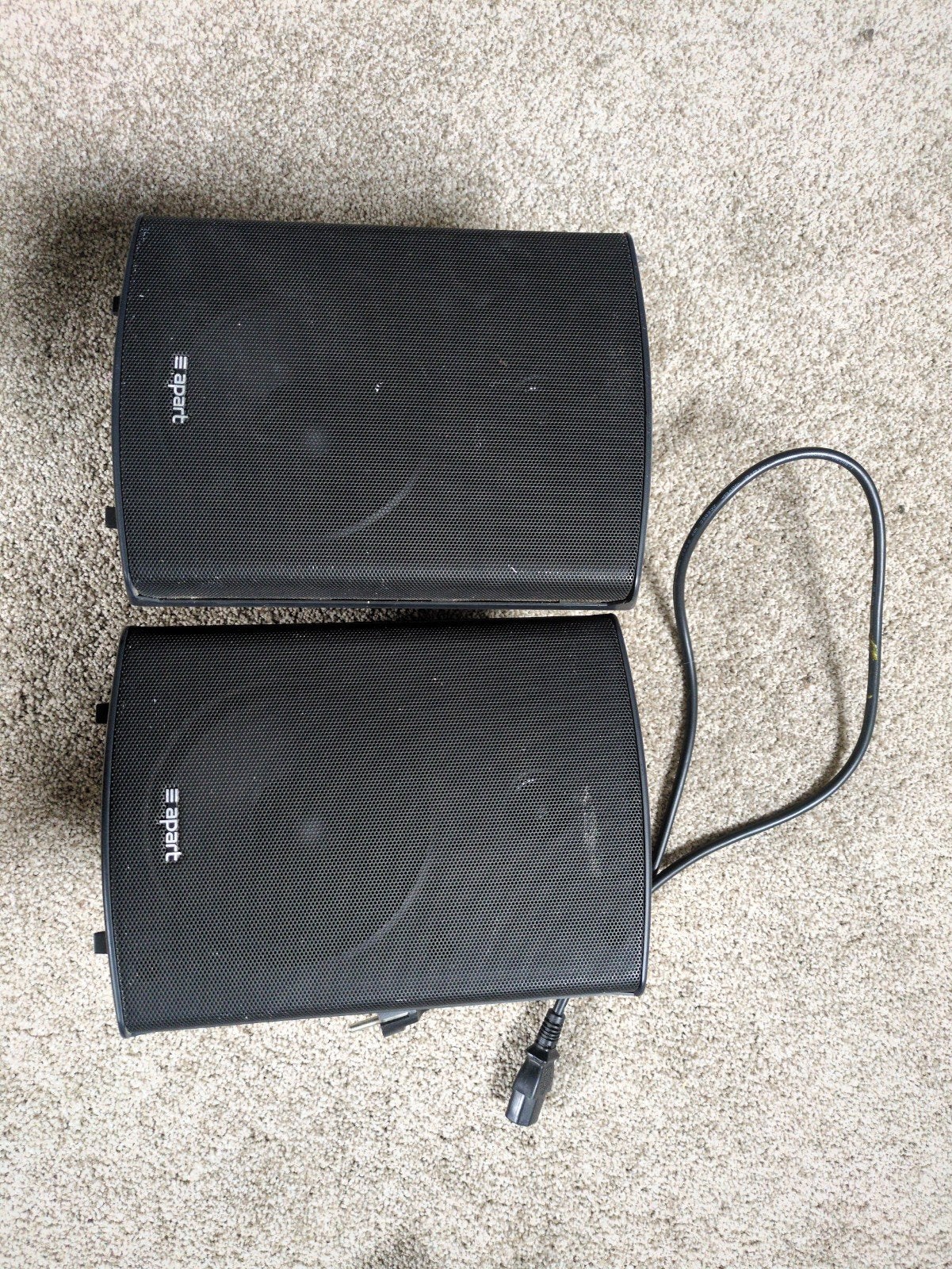 Apart SDQ5P actieve speakerset, Audio, Tv en Foto, Luidsprekers, Ophalen of Verzenden, Minder dan 60 watt, Overige merken