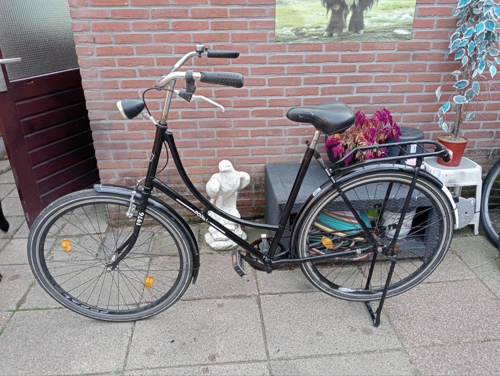 omafiets stationsfiets, Ophalen, Gebruikt