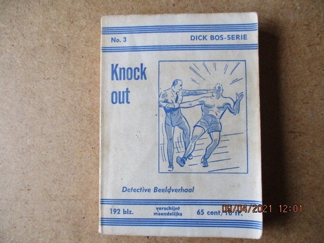 adv0864 dick bos 3 kock out, Eén stripboek, Ophalen, Gelezen