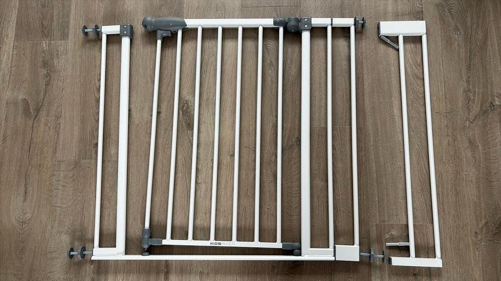 Kidsriver Luca Traphekje Wit - 75-102cm, Kinderen en Baby's, Traphekjes, Ophalen, Gebruikt, Metaal of IJzer, Overige typen