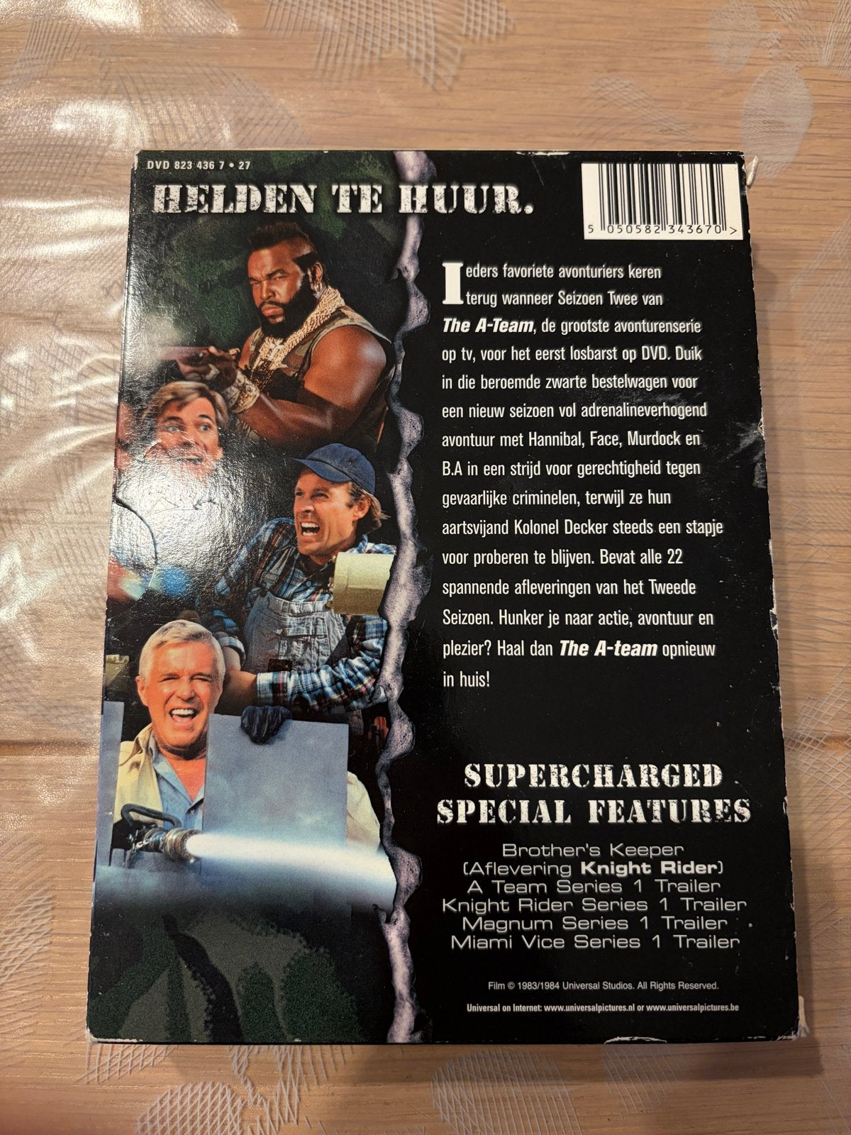 The A-Team - Seizoen 2 DVD, Nederlands, Ophalen of Verzenden, Actie en Avontuur, Extra's