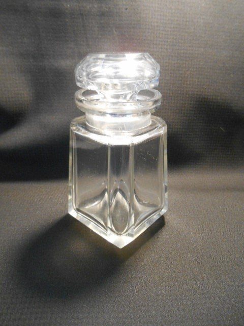 Antieke glazen of kristallen pot/ stopfles, Ophalen of Verzenden