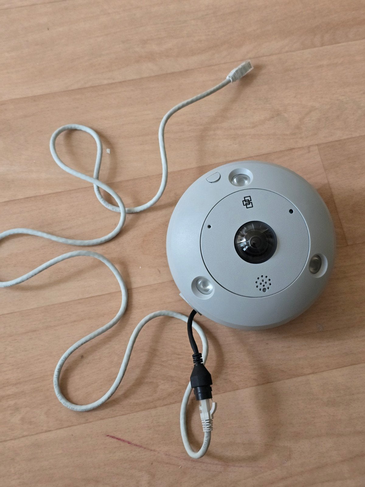 Professionele 360 IP Camera – Interlogix TVF-1104, Ophalen of Verzenden, Compleet systeem