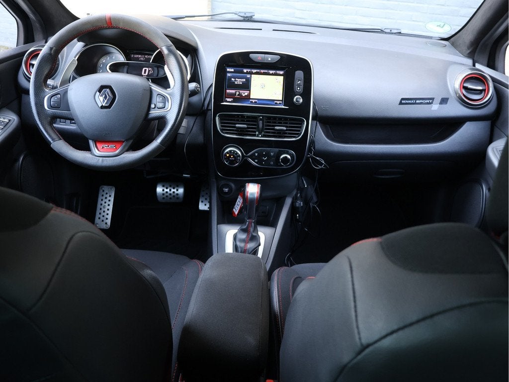 Renault Clio R.S. 18 Trophy 220PK F1 Limited Edition | Akrap, Auto's, Gebruikt, 4 cilinders, Automatische klimaatregeling, Zwart