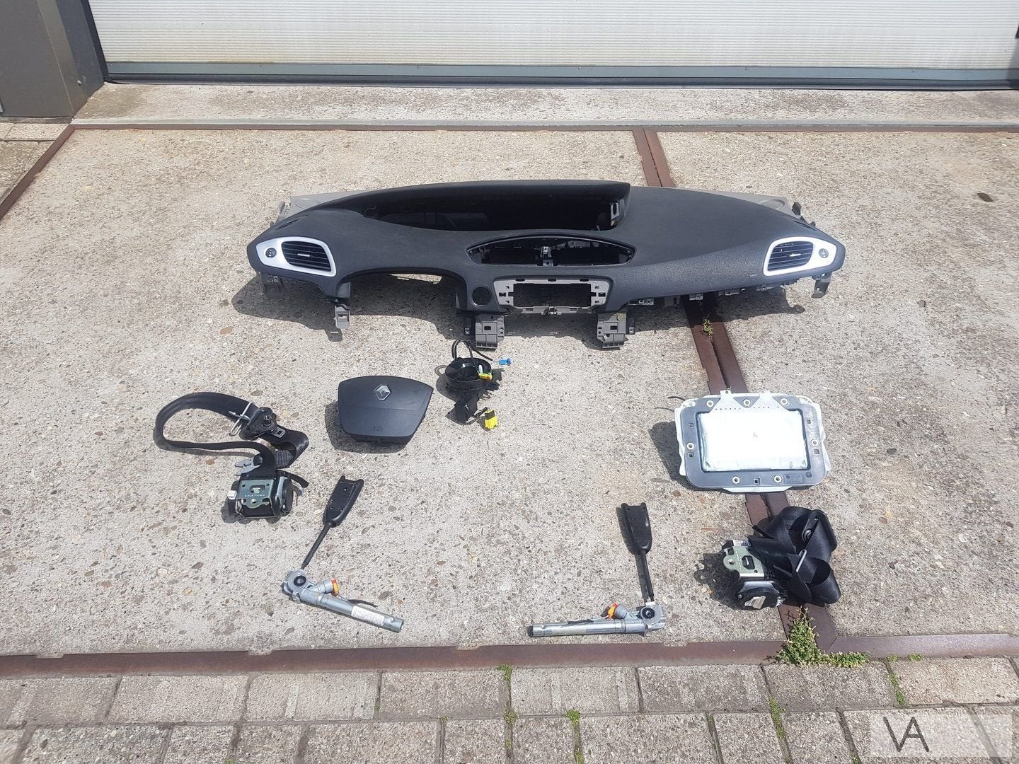 Renault Scenic 2009 - 2015 airbag set met dashboard €100, Auto-onderdelen, Gebruikt, -, Renault, -