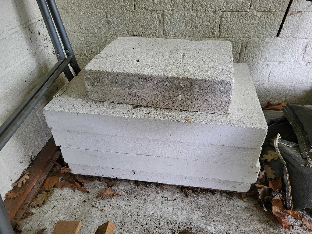 gasbetonblokken GRATIS OPHALEN, Doe-het-zelf en Verbouw, Metselstenen, Ophalen, Nieuw, Overige typen