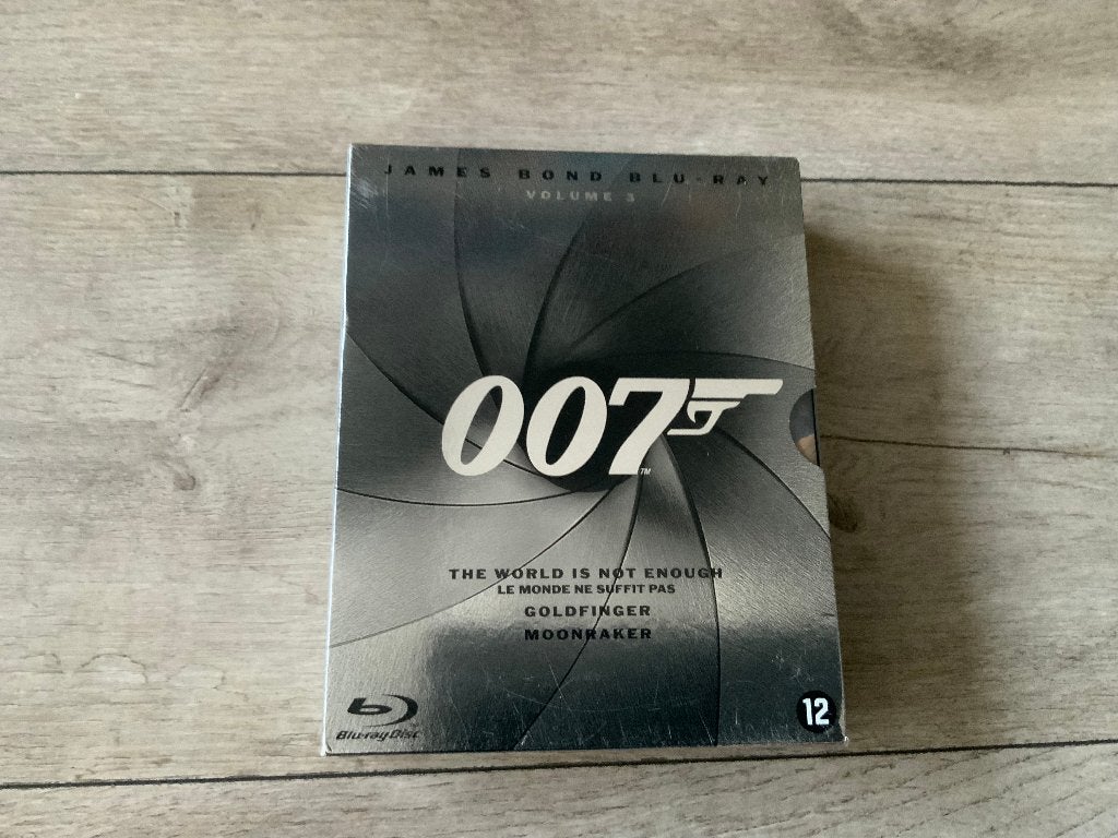 Blu-Ray Blu Ray - James Bond 007 Bluray Volume 3 - 3 films, Cd's en Dvd's, Ophalen of Verzenden, Zo goed als nieuw, Actie