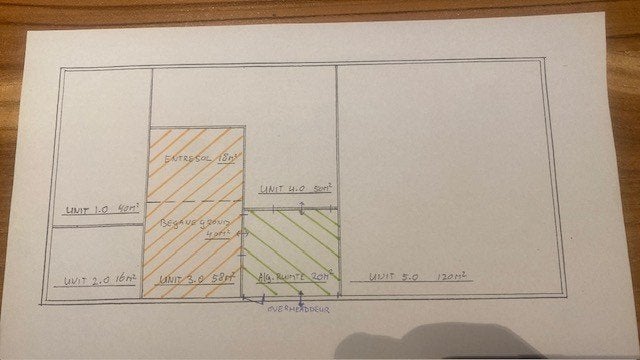 Atelier-, Opslag-, Kantoorruimte 55m2 unit 3.0 Adam Noord, 55 m², Huur, Overige bestemmingen
