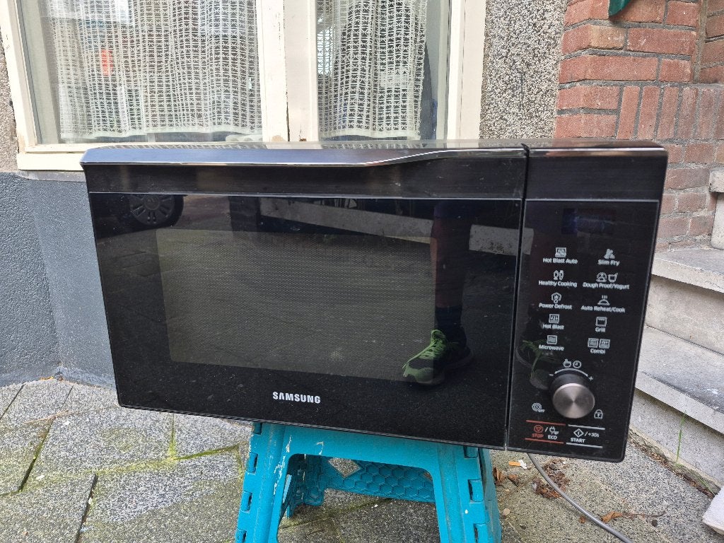 Samsung combimagnetron, type MC32K7055CK, combi oven,, Ophalen, Grill, 60 cm of meer, Zo goed als nieuw