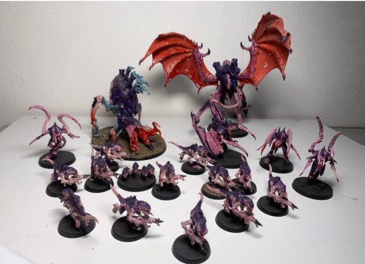 Tyranids, Figuurtje(s), Ophalen of Verzenden, Geverfd, Warhammer 40000