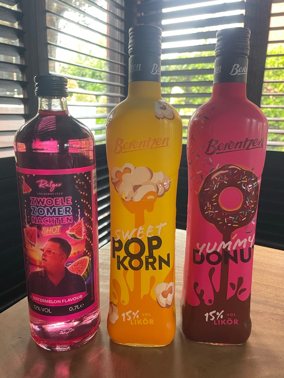 Shotjes van zwoele zomer nachten berentzen popcorn donut, Ophalen of Verzenden, Nieuw, Overige typen
