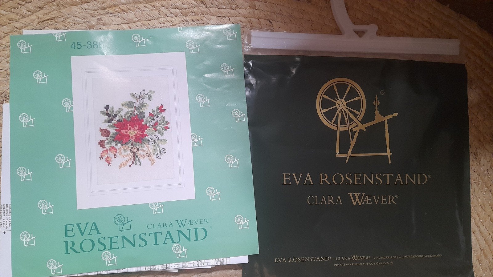 Nieuw: Borduurpakket Eva Rosenstand Clara Wever 45-386, Ophalen of Verzenden, Nieuw, Handborduren, Borduurpakket