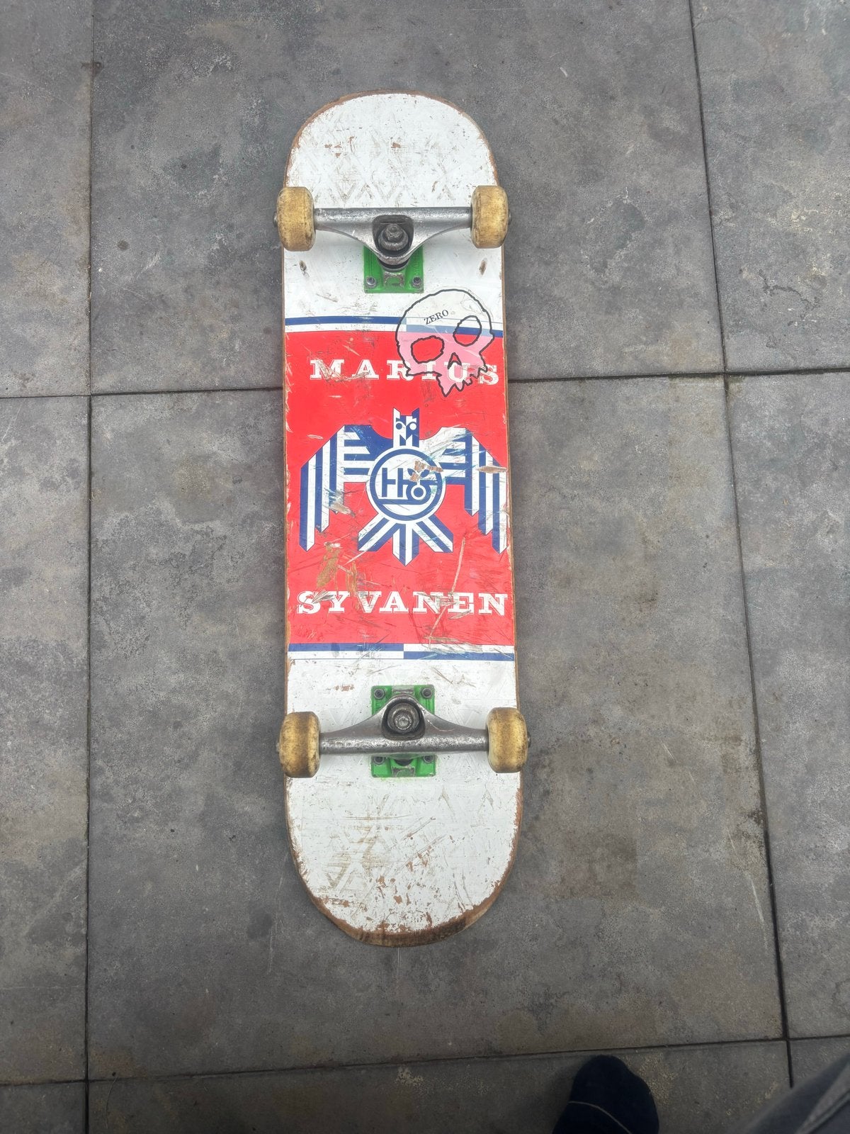 Kwalitatief skateboard voor de gevorderde skater, Sport en Fitness, Skateboarden, Gebruikt, Skateboard, Ophalen of Verzenden