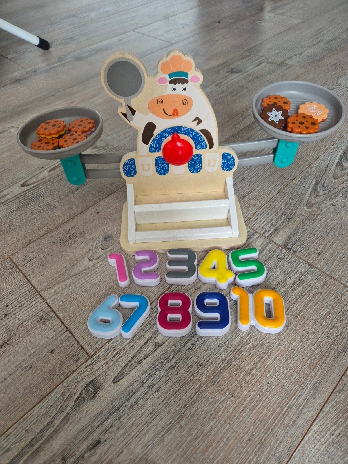 Weegschaal met gewichten, Ophalen of Verzenden, Zo goed als nieuw, Overige typen