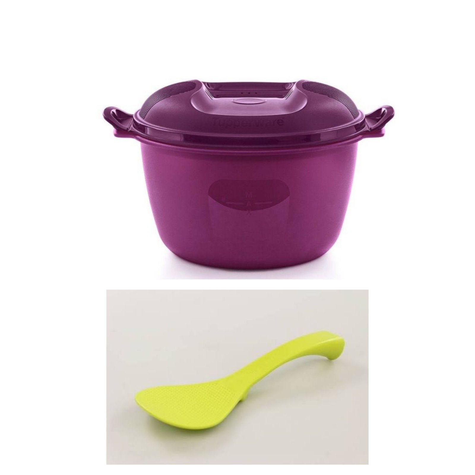 Nieuwe Tupperware Graankoker 3L + gratis rijstlepel, Paars, Overige typen, Nieuw, Ophalen of Verzenden