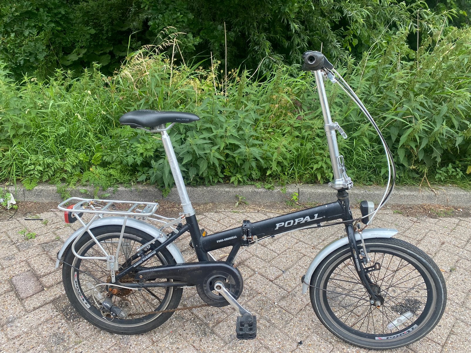 Popal vouwfiets, 20 inch of meer, Versnellingen, Zo goed als nieuw, Totaal opvouwbaar